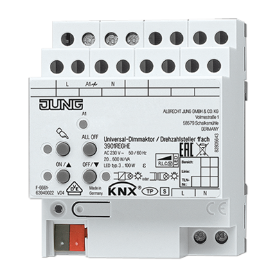Димер універсальний LED KNX, 1 канал