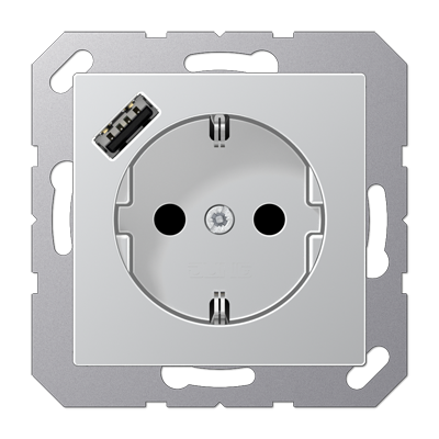 Розетка SCHUKO з USB тип A