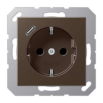 Розетка SСHUKO з USB тип C
