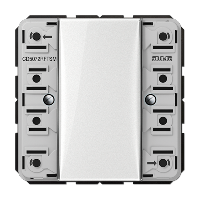 Кнопковий модуль F50 KNX-RF, 2 групи