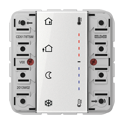 Термостат кімнатний без екрану KNX