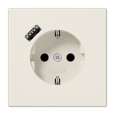 Розетка SCHUKO з USB тип A