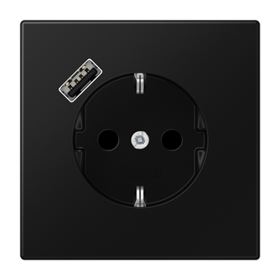 Розетка SCHUKO з USB тип A