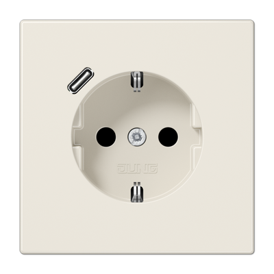 Розетка SCHUKO з USB тип C