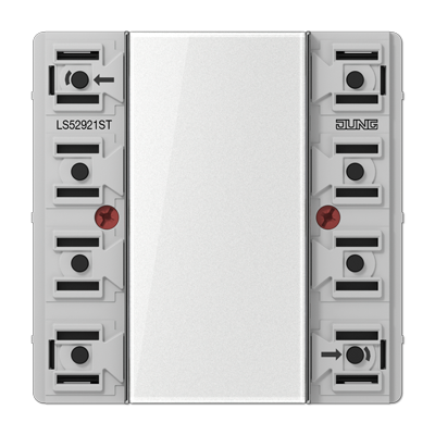 Кнопковий модуль універсальний F50 KNX, 2 групи