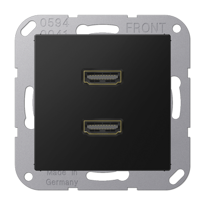 Мультимедійна розетка 2xHDMI