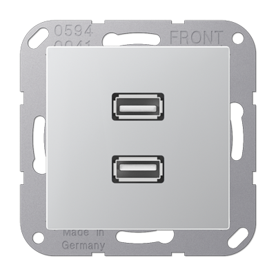 Мультимедійна розетка 2xUSB