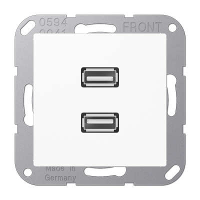 Мультимедійна розетка 2xUSB