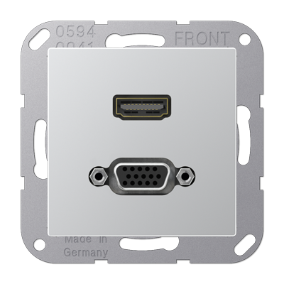 Мультимедійна розетка HDMI/VGA
