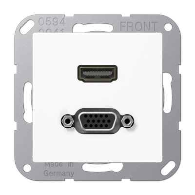 Мультимедійна розетка HDMI/VGA