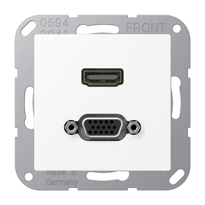 Мультимедійна розетка HDMI/VGA