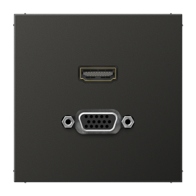 Мультимедійна розетка HDMI/VGA