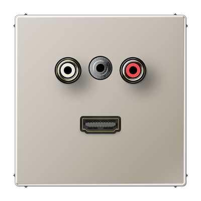 Мультимедійна розетка RCA/TRS/HDMI