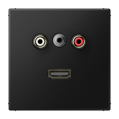 Мультимедійна розетка RCA/TRS/HDMI
