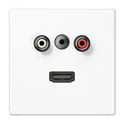 Мультимедійна розетка RCA/TRS/HDMI
