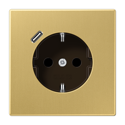 Розетка SCHUKO з USB тип C