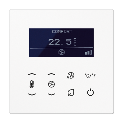 Термостат кімнатний для 2x/4х-трубного фанкойла KNX