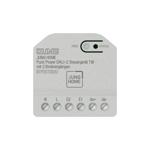 Контролер JUNG HOME Puck power DALI-2 TW з 2 бінарними входами